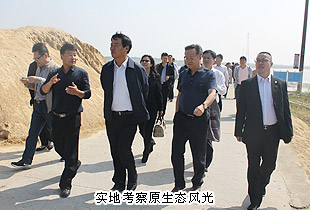 胡國安董事長陪同湖南省人民政府副省長何報(bào)翔赴洞庭湖片區(qū)就旅游項(xiàng)目及游艇基地調(diào)研