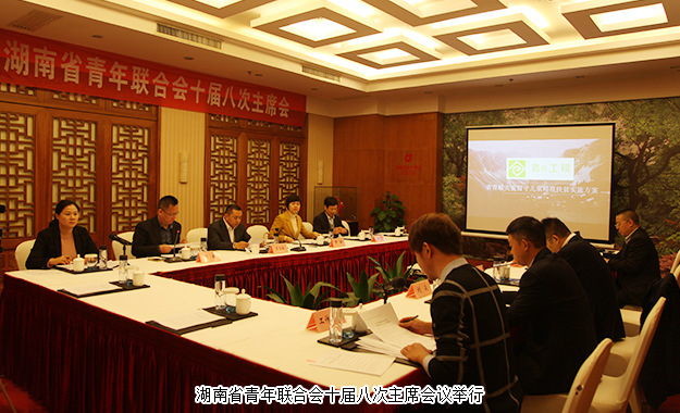 胡國(guó)安董事長(zhǎng)受邀出席湖南省青年聯(lián)合會(huì)十屆八次主席會(huì)議、十屆四次常委（擴(kuò)大）會(huì)議