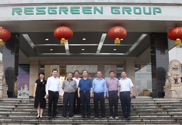 湖南省人大常委會(huì)副主任陳君文、王柯敏一行蒞臨綠之韻調(diào)研