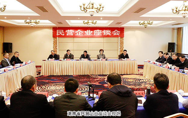 湖南省委統(tǒng)戰(zhàn)部省委政法委召開民企座談會，胡國安董事長受邀出席