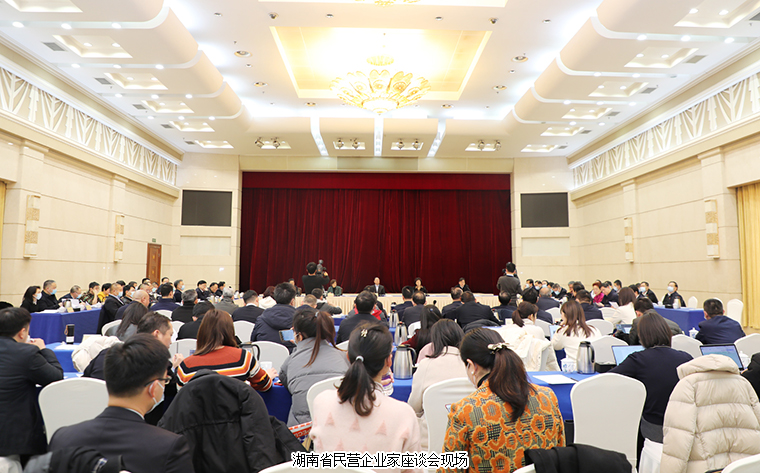 毛偉明省長出席全省民營企業(yè)家座談會，胡國安董事長應邀參加
