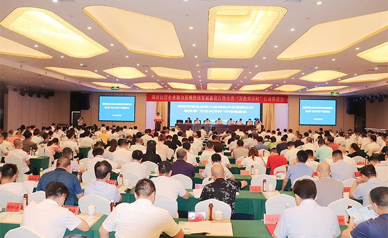 綠之韻集團董事、總裁勞嘉受邀參加湖南民營企業(yè)助力縣域經濟發(fā)展新化行暨全省“萬企興萬村”行動推進會